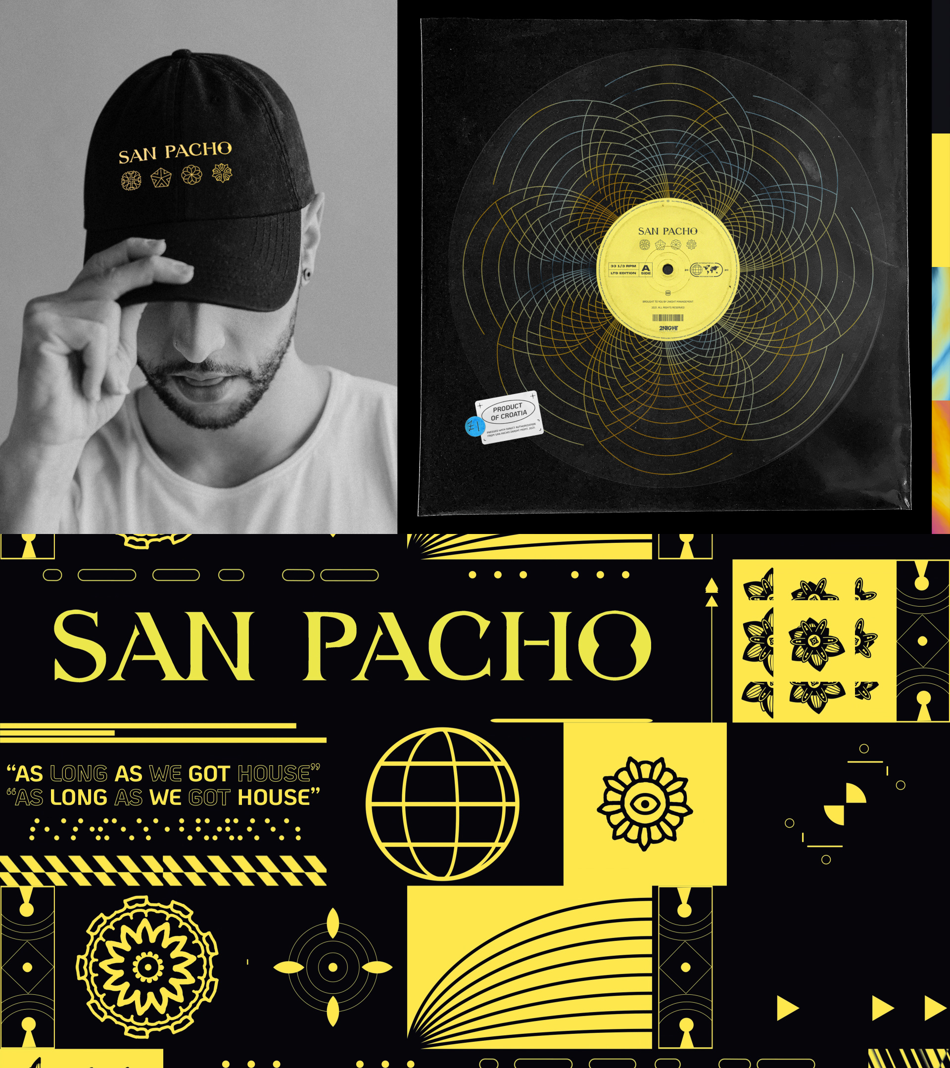 SAN PACHO / Branding + Tour Visuals